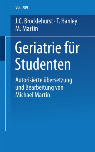 9783798505032: Geriatrie fr Studenten (Universittstaschenbcher) (German Edition)