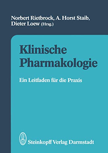 9783798508040: Klinische Pharmakologie: Ein Leitfaden fr die Praxis