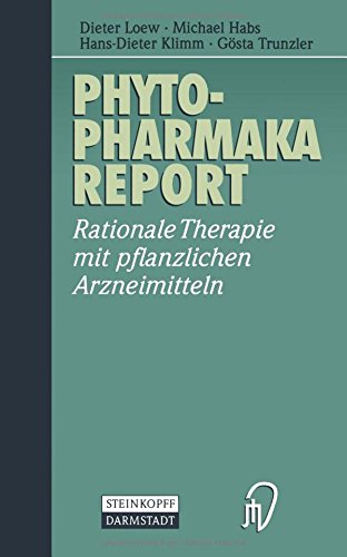 Beispielbild fr Phytopharmaka- Report. Rationale Therapie mit pflanzlichen Arzneimitteln zum Verkauf von medimops