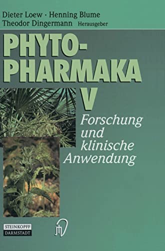 9783798512030: Phytopharmaka V: Forschung und klinische Anwendung: Pt. 5 (Phytopharmaka: Forschung Und Klinische Anwendung)