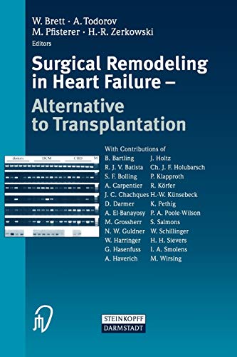 9783798512238: Surgical Remodeling in Heart Failure: Alternative to Transplantation