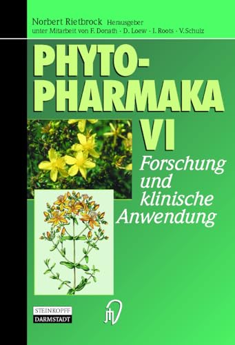 9783798512771: Phytopharmaka VI: Forschung und klinische Anwendung