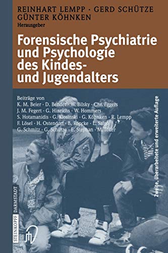 Stock image for Forensische Psychiatrie Und Psychologie Des Kindes- Und Jugendalters for sale by Revaluation Books
