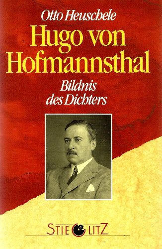 Beispielbild fr Hugo von Hofmannsthal : Bildnis des Dichters. zum Verkauf von medimops