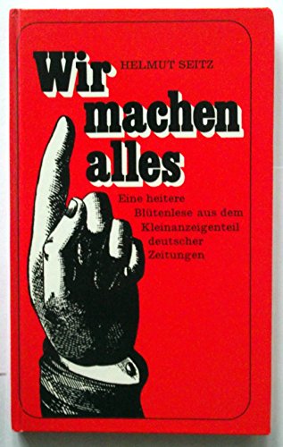 Stock image for Wir machen alles for sale by Versandantiquariat Felix Mcke