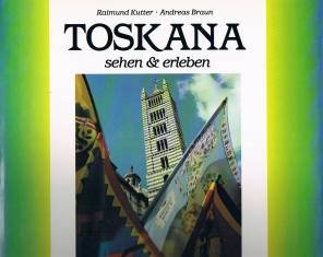 Toskana sehen & erleben. Mit 128 Farbaufnahmen von Andreas Kutter und Texten von Andreas Braun. Aus dem Inhalt: Einladung in die Toskana - Exkurs in die Geschichte - Land und Leute - Die Bilder - Karte - Stationen einer Reise - Die reichen Städte nördlich des Arnos - Das untere Amotal - In den Apuanischen Alpen und entlang der Küste - Im Herzen der Toskana - Die rauhen Bergstädte - Der stille Süden. Mit einem Register. - Kutter, Raimund und Andreas Braun