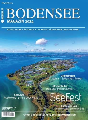 Beispielbild fr Bodensee Magazin 2024: Die besten Seiten fr traumhafte Ferien zum Verkauf von medimops