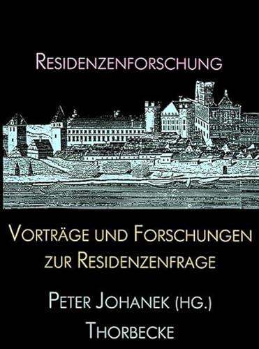 Imagen de archivo de Vortrge und Forschungen zur Residenzenfragesptmittelalterlichen Deutschen Reich a la venta por Antiquariat Walter Nowak