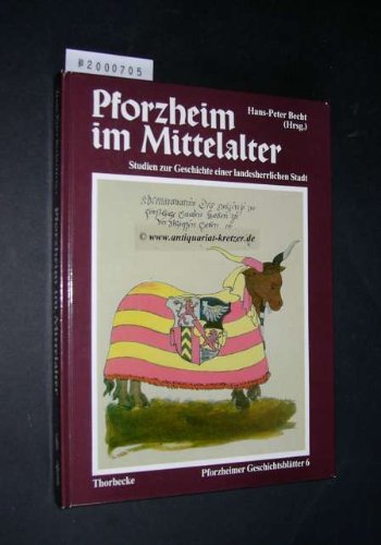Beispielbild fr Pforzheimer Geschichtsbltter VI. Pforzheim im Mittelalter zum Verkauf von medimops