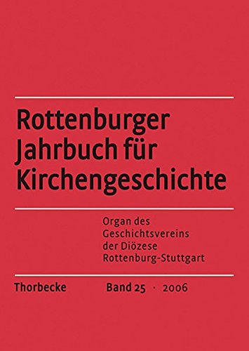 Rottenburger Jahrbuch fÃ¼r Kirchengeschichte - Unknown Author