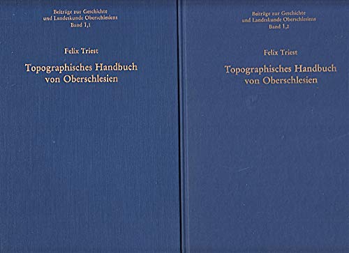 9783799565110: Topographisches Handbuch von Oberschlesien