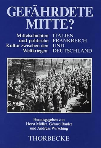 Beispielbild fr Gefhrdete Mitte? Mittelschichten und politische Kultur zwischen den Weltkriegen: Italien, Frankreich und Deutschland. zum Verkauf von Antiquariat J. Kitzinger