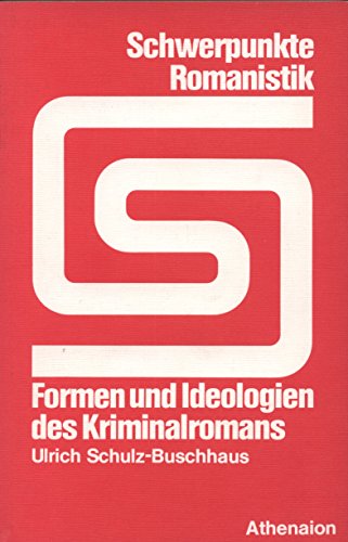 Beispielbild fr Formen und Ideologien des Kriminalromans. Ein gattungsgeschichtlicher Essay. zum Verkauf von medimops