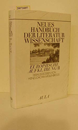 Neues Handbuch der Literaturwissenschaft. Band 13: Europäische Aufklärung III. - Jürgen: V. Stackelberg