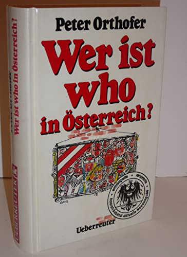 Beispielbild fr Wer ist who in sterreich? zum Verkauf von medimops