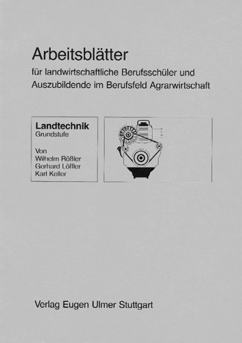 9783800115020: Der Landwirt 2. Arbeitsbltter Landtechnik. Fachstufe.