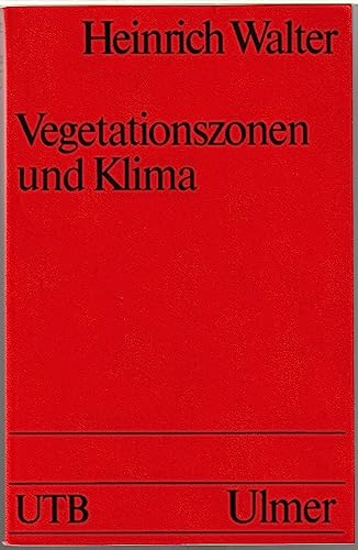 Beispielbild fr Vegetationszonen und Klima zum Verkauf von Bernhard Kiewel Rare Books