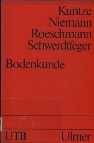 Beispielbild fr Bodenkunde. zum Verkauf von Grammat Antiquariat