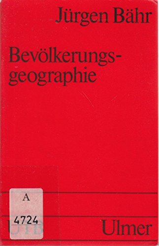Stock image for Bevlkerungsgeographie for sale by Antiquariat Walter Nowak
