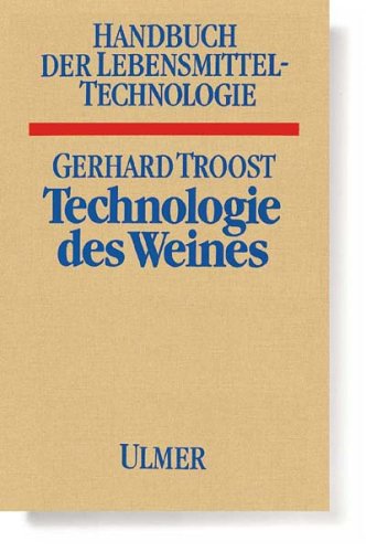 Imagen de archivo de Technologie des Weines a la venta por medimops