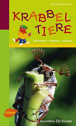 Naturführer für Kinder: Krabbeltiere: Schnecken, Insekten, Spinnen - Frank Hecker