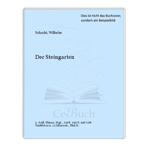 9783800160914: Der Steingarten