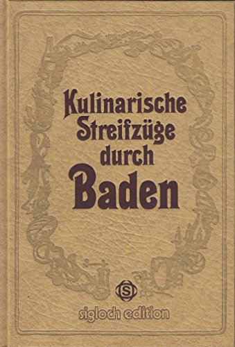 9783800301744: Kulinarische Streifzge durch Baden