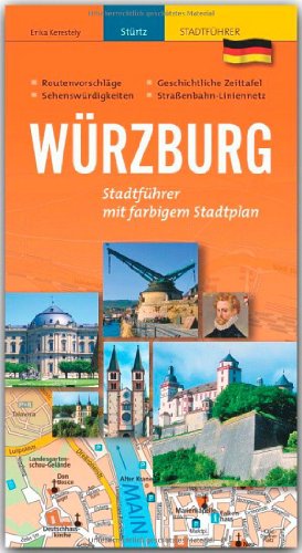 Imagen de archivo de Wrzburg - Stadtfhrer: mit farbigem Stadtplan a la venta por medimops