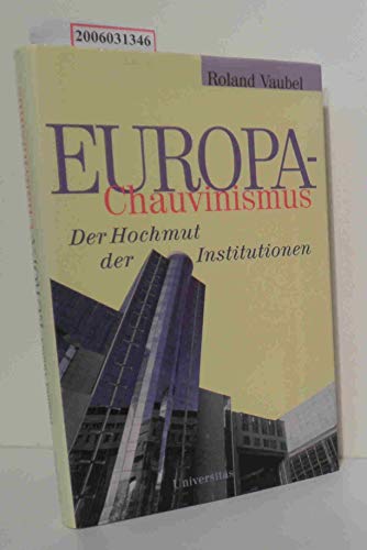 9783800414246: Europa-Chauvinismus