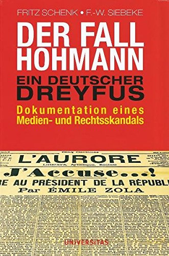 Beispielbild fr Der Fall Hohmann: Ein deutscher Dreyfus zum Verkauf von medimops