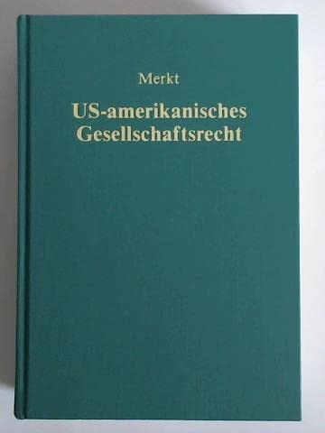 Imagen de archivo de US-amerikanisches Gesellschaftsrecht a la venta por Buchpark