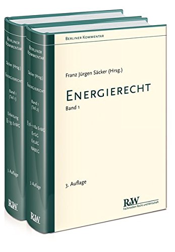 9783800515608: Berliner Kommentar zum Energierecht: Band 1/1 und Band 1/2