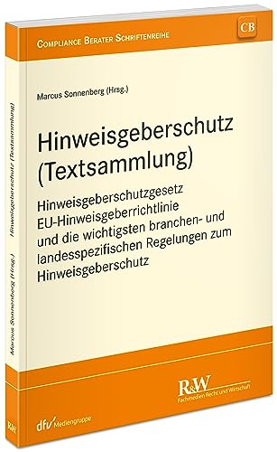 Stock image for Hinweisgeberschutz (Textsammlung) for sale by GreatBookPrices