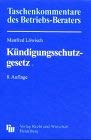 9783800530540: Kommentar zum Knndigungsschutzgesetz [Hardcover] by Lwisch, Manfred