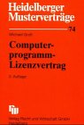 9783800541416: Heidelberger Mustervertrge, H.74, Computerprogramm-Lizenzvertrag (Livre en allemand)