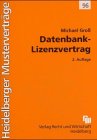 Beispielbild fr Datenbank-Lizenzvertrag zum Verkauf von medimops