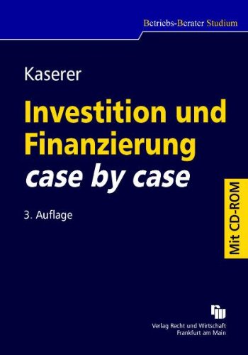 Stock image for Investition und Finanzierung case by case for sale by medimops