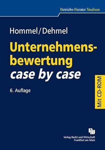 Beispielbild fr Unternehmensbewertung case by case zum Verkauf von medimops