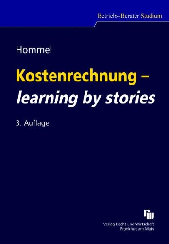 Beispielbild fr Kostenrechnung - learning by stories zum Verkauf von Buchmarie