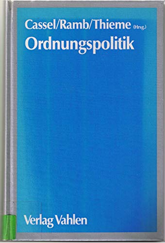Stock image for Ordnungspolitik for sale by Buchpark