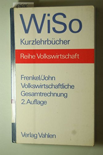 Stock image for Volkswirtschaftliche Gesamtrechnung for sale by Sigrun Wuertele buchgenie_de