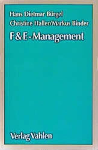 Beispielbild fr F und E-Management zum Verkauf von Buchpark