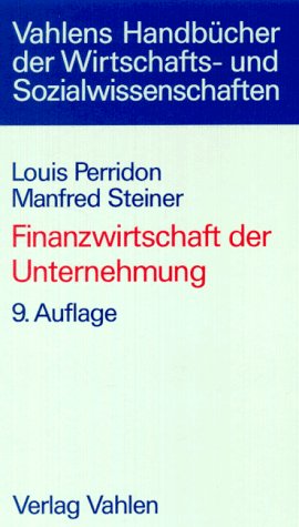 Finanzwirtschaft der Unternehmung