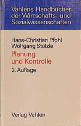 Stock image for Planung und Kontrolle. Konzeption, Gestaltung, Implementierung for sale by medimops