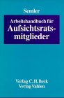 Beispielbild fr arbeitshandbuch fr aufsichtsratsmitglieder zum Verkauf von alt-saarbrcker antiquariat g.w.melling