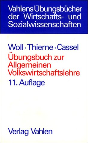 Imagen de archivo de bungsbuch zur allgemeinen volkswirtschaftslehre a la venta por medimops