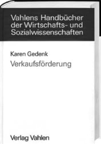 9783800627639: Verkaufsfrderung.