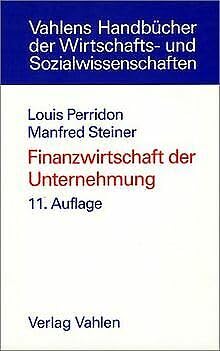 9783800627967: Finanzwirtschaft der Unternehmung (Livre en allemand)