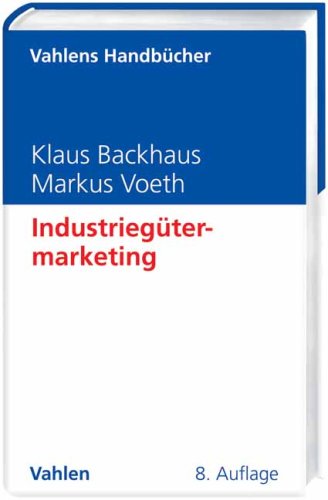 Beispielbild fr Industriegtermarketing zum Verkauf von medimops