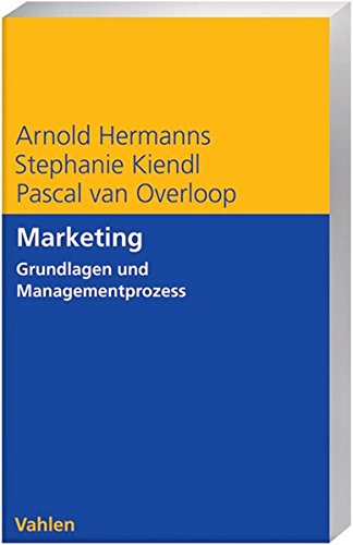 9783800633920: Marketing: Grundlagen und Managementprozess